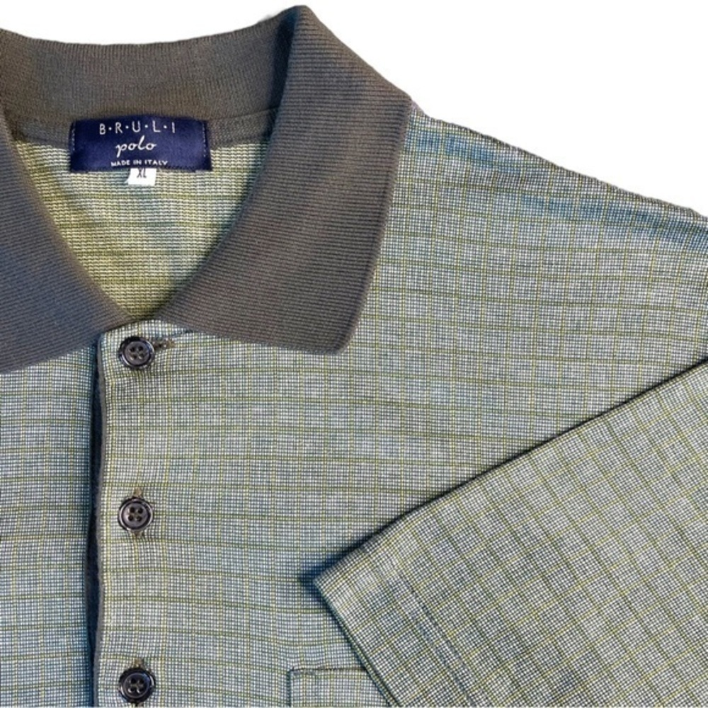Bruli Polo Men’s Italian Polo Size XL Extra Large